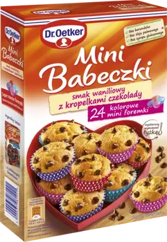 Dr. Oetker Mini Babeczki smak waniliowy z kropelkami czekolady