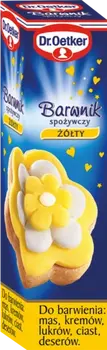 Dr. Oetker Barwnik spożywczy w żelu żółty