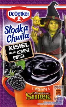Dr. Oetker Kisiel Shrek Słodka Chwila smak czarne owoce