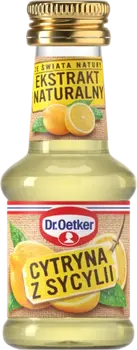 Dr. Oetker Ekstrakt naturalny Cytryna z Sycylii