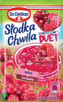 Dr. Oetker Słodka Chwila Kisiel owocowy DUET malina-żurawina