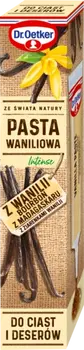 Dr. Oetker Pasta waniliowa Intense z wanilii Bourbon z Madagaskaru z ziarenkami wanilii 19 g