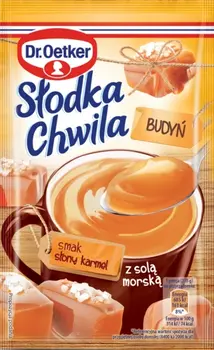 Dr. Oetker Słodka Chwila Budyń smak słony karmel