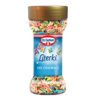 Dr. Oetker Literki mix dekoracji