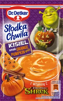 Dr. Oetker Kisiel Shrek Słodka Chwila orange pumpkin spice
