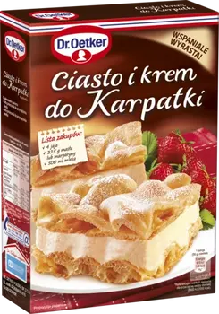 Dr. Oetker Ciasto i krem do Karpatki