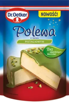Dr. Oetker Polewa o smaku pistacjowym