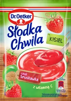 Dr. Oetker Słodka Chwila Kisiel smak truskawka