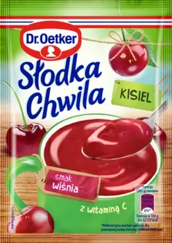 Dr. Oetker Słodka Chwila Kisiel smak wiśnia