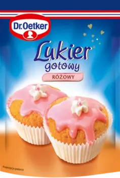 Dr. Oetker Lukier gotowy różowy