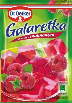 Dr. Oetker Galaretka smak malina