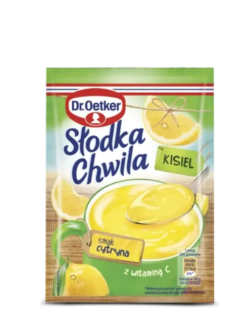 Dr. Oetker Słodka Chwila Kisiel smak cytryna