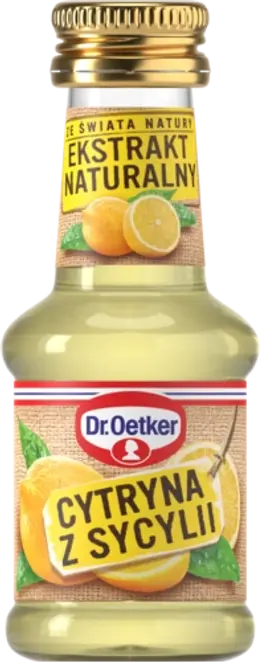 Dr. Oetker Ekstrakt naturalny Cytryna z Sycylii