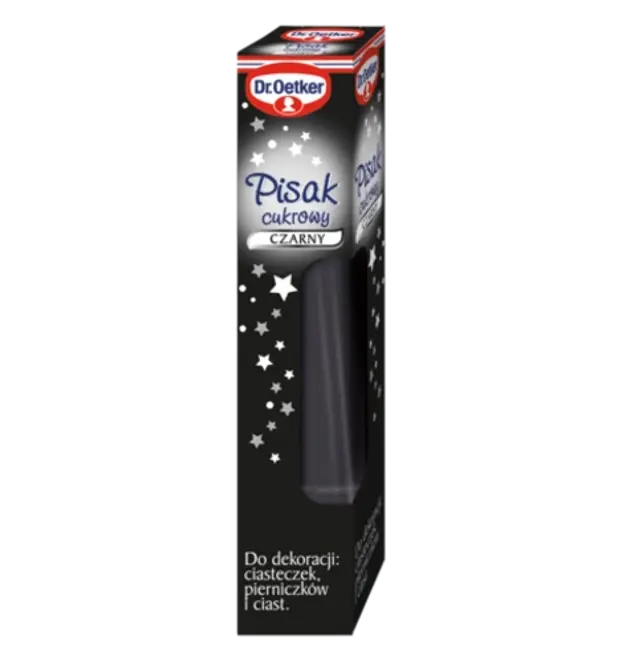 Dr. Oetker Pisak cukrowy czarny