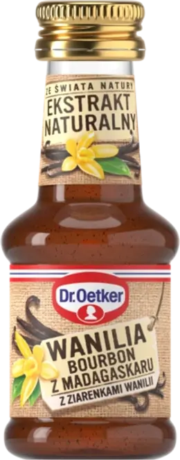 Dr. Oetker Ekstrakt naturalny Wanilia Bourbon z Madagaskaru z ziarenkami wanilii