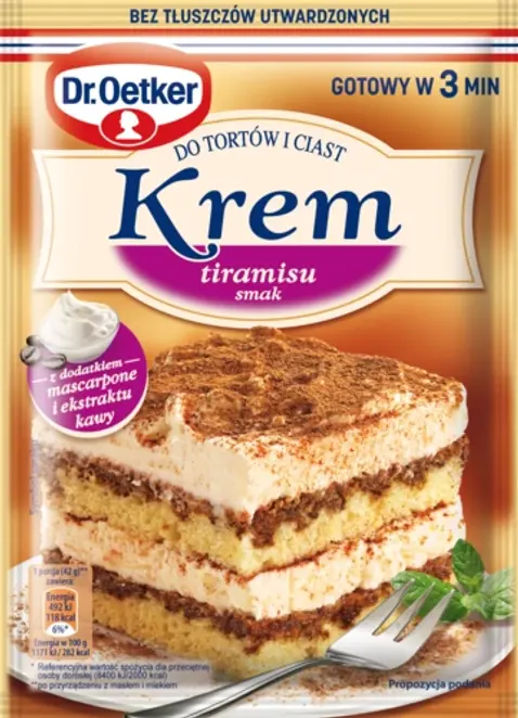 Dr. Oetker Krem tiramisu