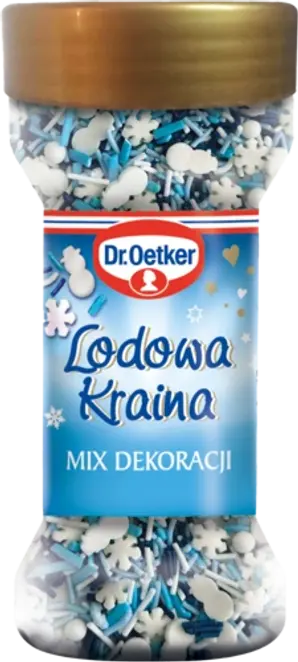 Dr. Oetker Lodowa Kraina mix dekoracji
