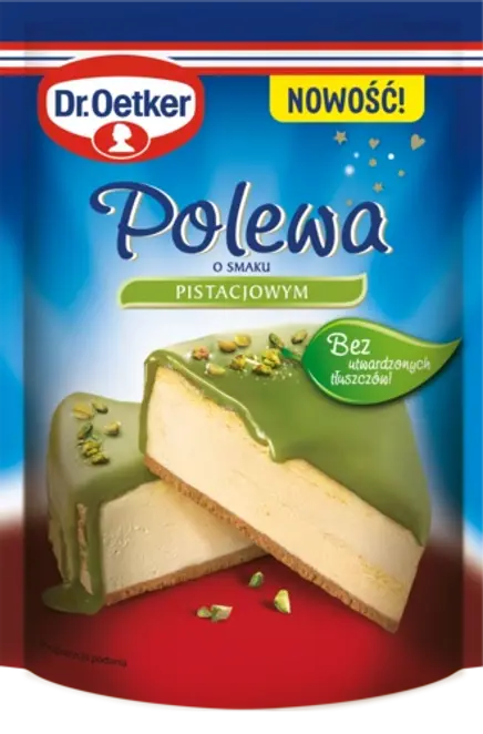 Dr. Oetker Polewa o smaku pistacjowym