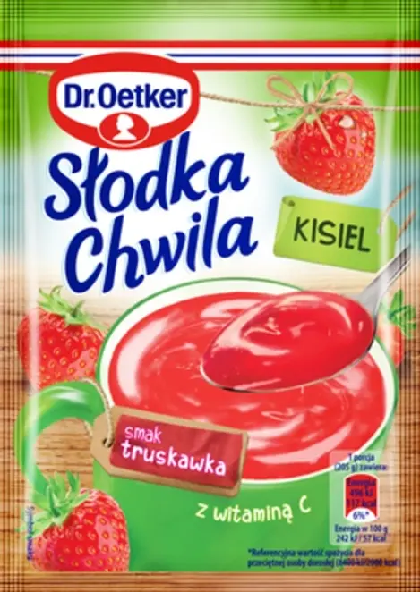 Dr. Oetker Słodka Chwila Kisiel smak truskawka