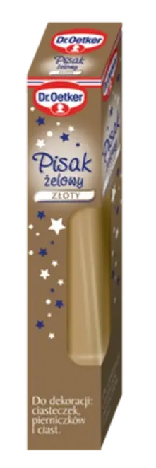 Dr. Oetker Pisak żelowy złoty