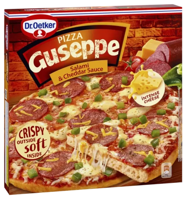 Dr. Oetker Guseppe Salami & Cheddar Sauce