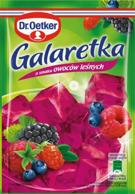 Dr. Oetker Galaretka smak owoce leśne