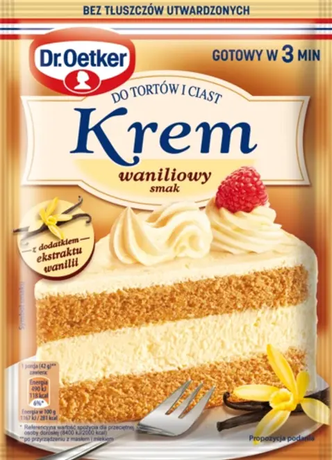Dr. Oetker Krem waniliowy