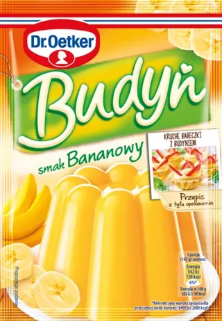 Budyniu smak bananowy Dr. Oetkera