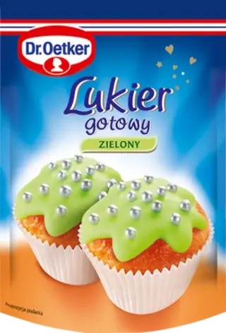 Lukru gotowego zielonego Dr. Oetkera