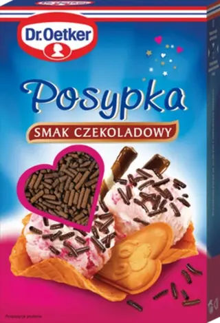 Posypki smak czekoladowy Dr. Oetkera