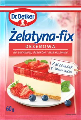 Żelatyny-fix deserowej Dr. Oetkera
