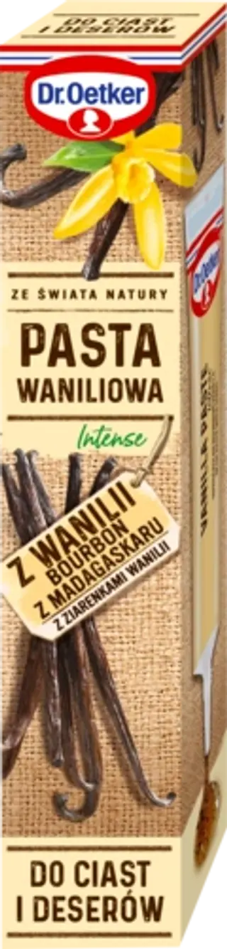 Pasty waniliowej z wanilii Bourbon z Madagaskaru Dr. Oetkera