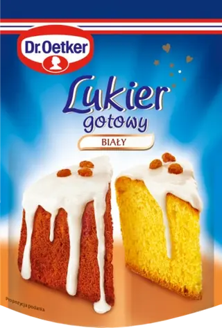 Lukru gotowego białego Dr. Oetkera