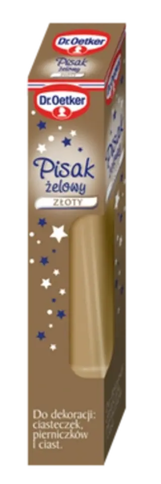 Pisaka żelowego złotego Dr. Oetkera