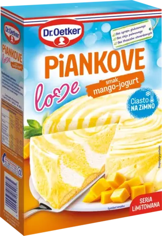 Ciasta na zimno Piankove Love smak mango-jogurt