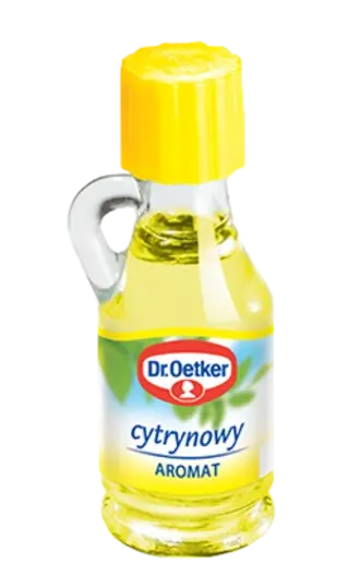 Aromatu cytrynowego Dr. Oetkera lub kieliszek likieru cytrynowego