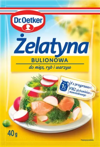 Żelatyny bulionowej Dr. Oetkera