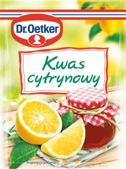 Kwasu cytrynowego Dr. Oetkera