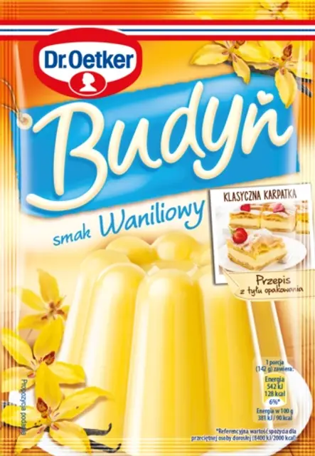 Budyniu smak waniliowy Dr. Oetkera