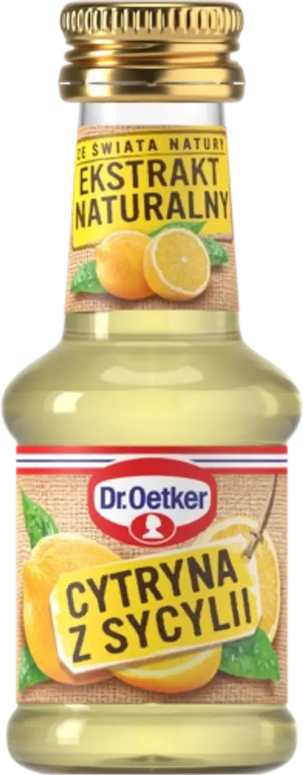 Ekstraktu naturalnego Cytryna z Sycylii Dr. Oetkera