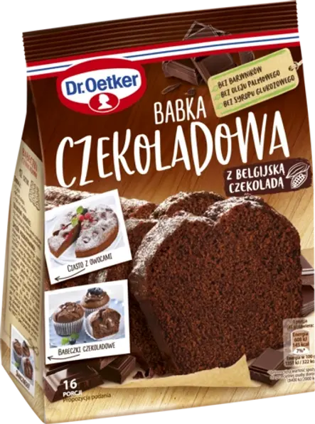 Babki czekoladowej Dr. Oetkera