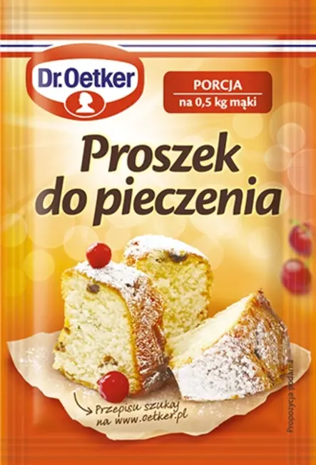 Proszku do pieczenia 15 g Dr. Oetkera