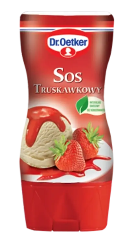 Sosu truskawkowego Dr. Oetkera