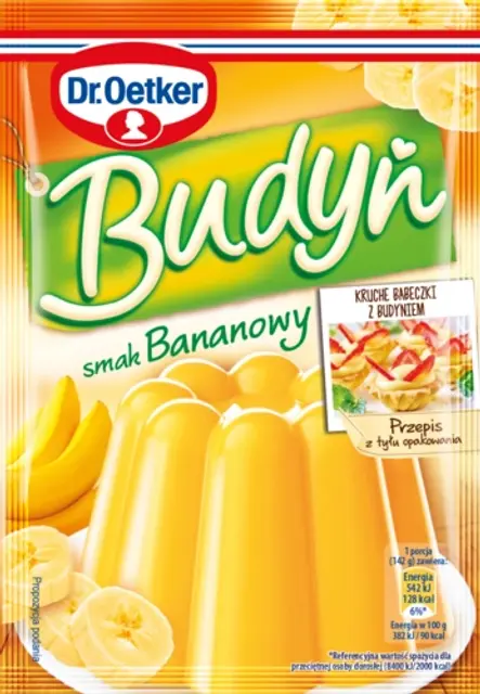 Budyniu smak bananowy Dr. Oetkera