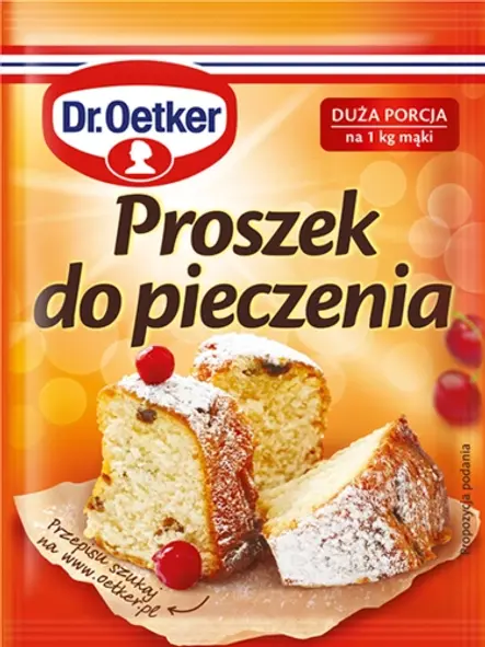 Proszku do pieczenia 30 g Dr. Oetkera