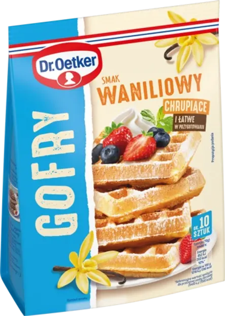 Gofrów smak waniliowy Dr. Oetkera