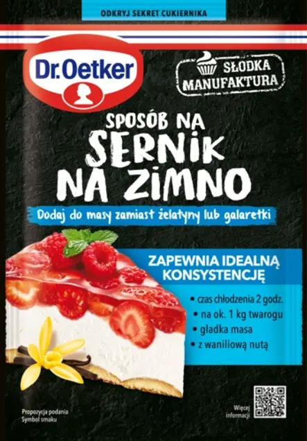 Sposobu na Sernik na zimno Dr. Oetkera