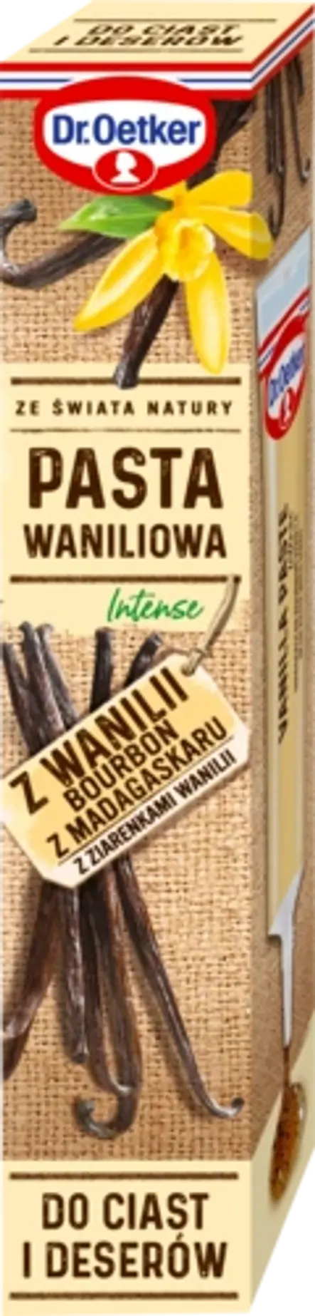 Pasty waniliowej z wanilii Bourbon z Madagaskaru Dr. Oetkera