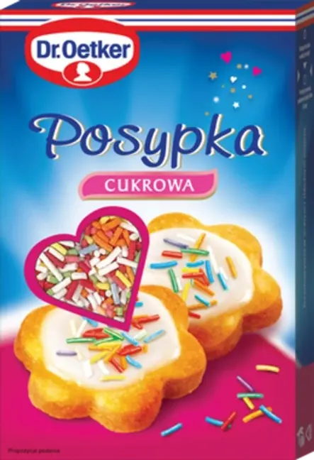 Posypki cukrowej Dr. Oetkera