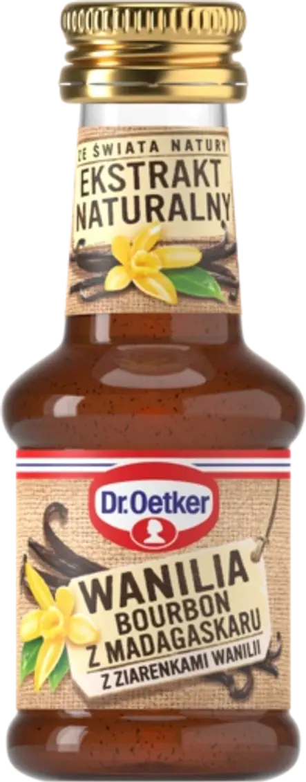 Ekstraktu naturalnego Wanilia Bourbon z Madagaskaru Dr. Oetkera